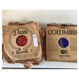 38 Vintage 78 RPM Records