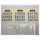 Liberia Mint Stamps 3 Sheets Pres. of USA (Mystic)