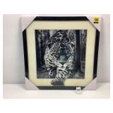 Framed 3-D Leopard Lenticular Artwork - New in Pkg