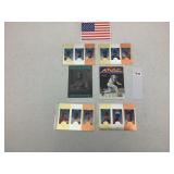 1994 Don Russ 'Medalists'- Flag - Klesko - Puckett