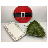 Christmas Platter/Dishes - Tree 16' tall