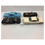4 Model Kit Cars (as is)