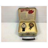 1994 Fossil 'Happy Trails' Watch/Bolo/Metal Box