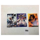 Fleer Ultra X-Men 2up Panel-Uncut Promo & Shaq-fu