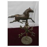 Horse Copper & Brass Tabletop Weathervane