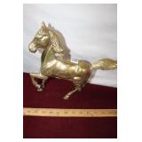 Solid Brass Mustang Horse