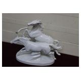 Vintage Porcelain Horse Figurine