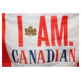 Vintage Molson Canadian Flag