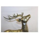 Large Brass Deer /  28"Appx