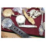 Pocket Knife / Watches / Gems & Jewelry