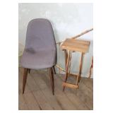 Teak Folding Table & Studio Chair