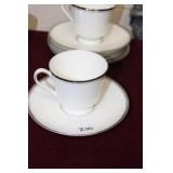 Mikasa "Briarcliffe" Cups & Saucers