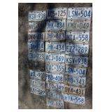 1973 Ontario Licence Plate Collection