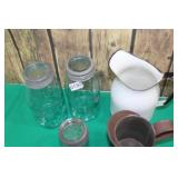 Crown Sealers & Tin & Enamel Jugs