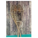 Vintage Wooden Faber Snow Shoes