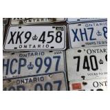 Vintage Licence Plates