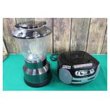 GE Camp Lamp & Nextech CD / Radio