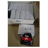 12 Measure Tapes
