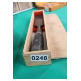 Lg Wood Chisel & Case