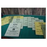 C.N Rail Operating Schedule Collection