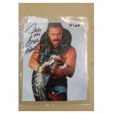 Jake The Snake Signed Picture