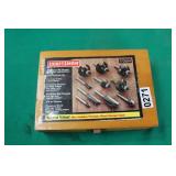 Craftsman Router Bit Set / Boxed