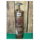 Vintage Brass Fyr Fyter Auto  Extinguisher