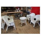 Wicker Porch Set