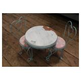 Vintage Doll Ice Cream Parlour Set