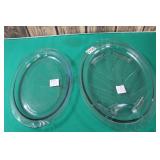 Pyrex Oval Platters / 2
