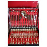 Silver Plated Cutlery Set / Italy