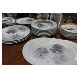 " Hydrangea " Block Spal Dishes / 35pce