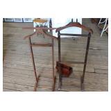 Wooden Clothing & Shoe Butlers