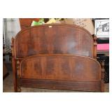 Mid Century Walnut Bed / Double