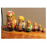 Wooden Stacking Dolls