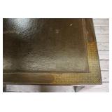 Leather Top Table