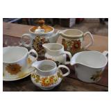 Myott & Johnson Bros Stoneware Jugs & Teapot