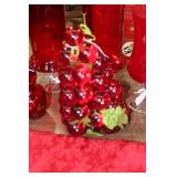 Super Red Glass Collection / Lucite Grapes