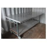 H/D Stainless Top / Rolling Work Bench