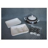 Fitz & Floyd & Bernlux Porcelain Dinnerware