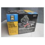 2000lb  12v Portable Winch   Boxed