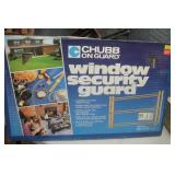 5Chubb Window security Guard  / Boxed