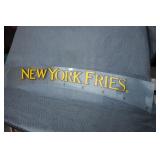 New York Fries Sign