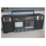 Curtis Tuner TV Casette Player