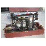 Lincoln Sewing Machine   Vintage