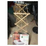 Wooden  Folding Dry Stand & Vaporizer