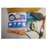 Air Oiler / Chalk Line / Gauges / Fiter Wrench Etc