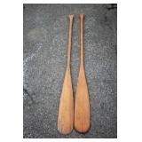 Pair of Canoe Paddles