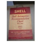 Shell 1937-41 Shop Service Reccomendation Charts