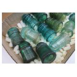 Glass Telephone Insulator Collection